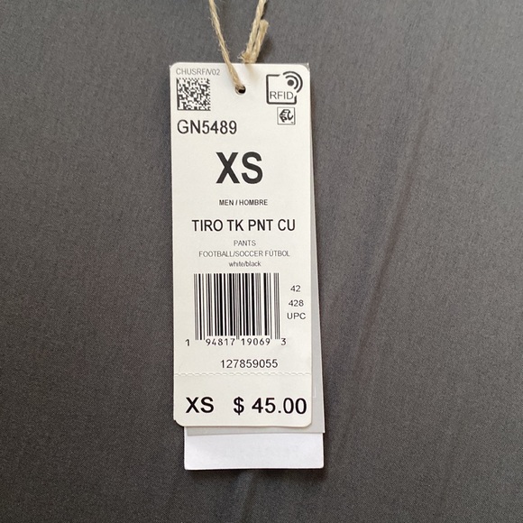 COPY - White Adidas track pants - Picture 3 of 4